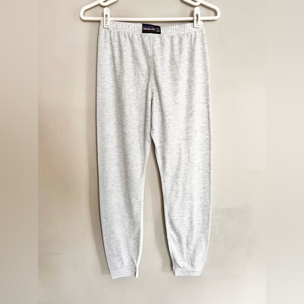 Patagonia Capilene Kid’s Heathered Athletic sweatpants leggings size XL